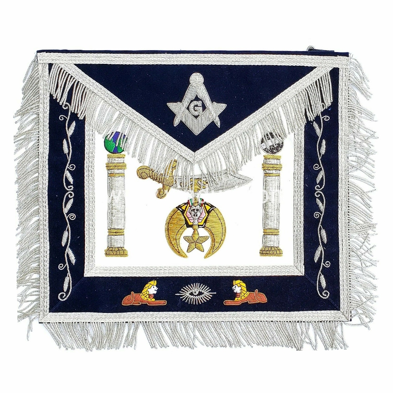 印度丝手工刺绣美国共济会宫廷刺绣大酒店高级管理员围裙德国共济会宫廷围裙